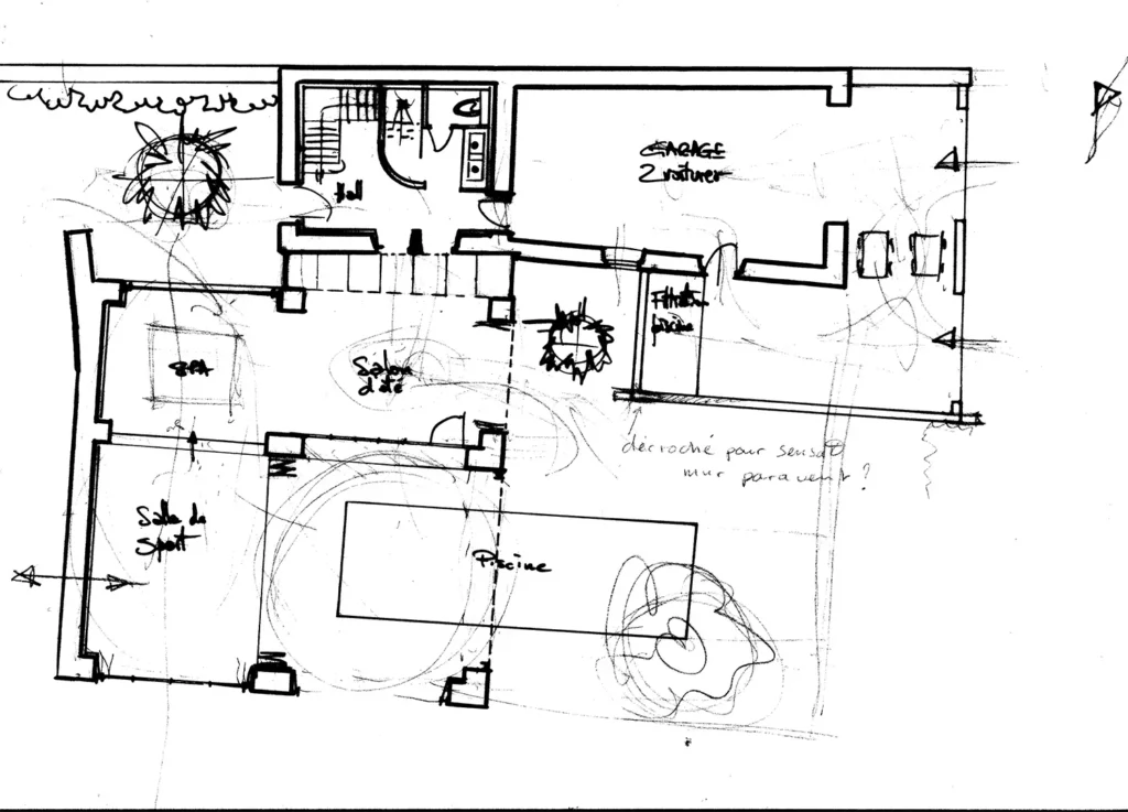 grange-monas_renovation-extension_intramuros-architecte_plan4 Plan de la Grange du Monas