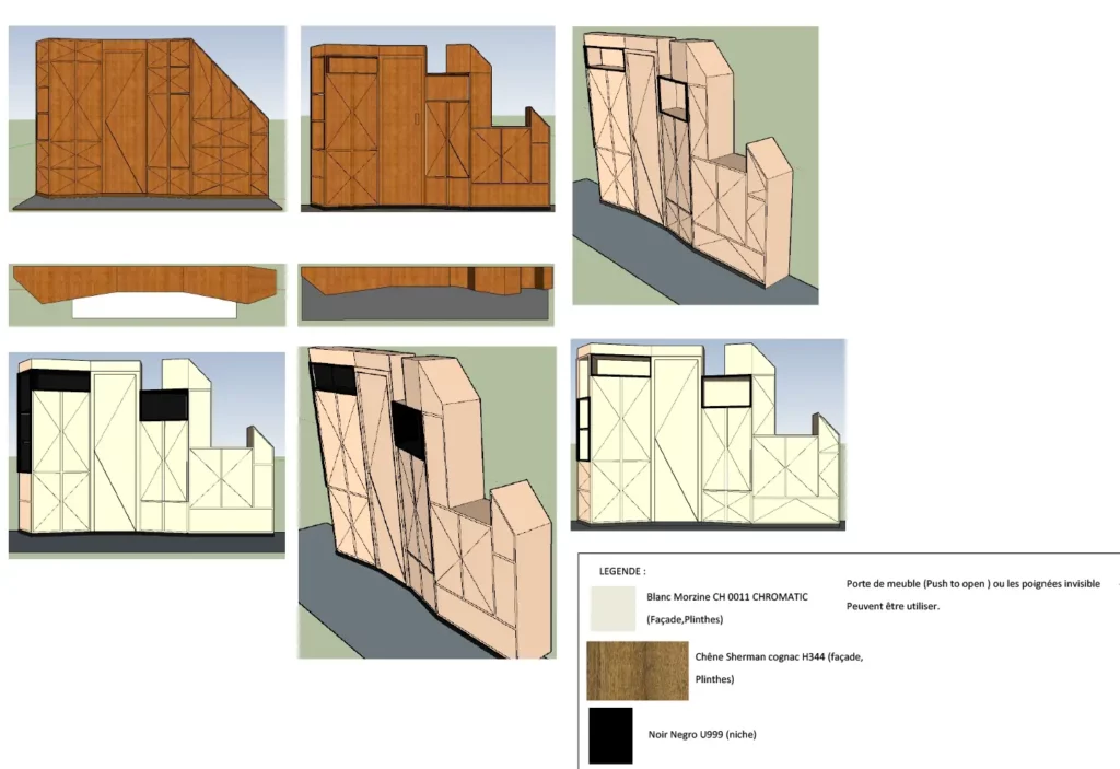 Simulation-meuble-sur-mesure_Maison-de-maitre_Extension-renovation_Architecte-Intramuros_Rodez Meuble sur mesure pour la rénovation de la maison secondaire